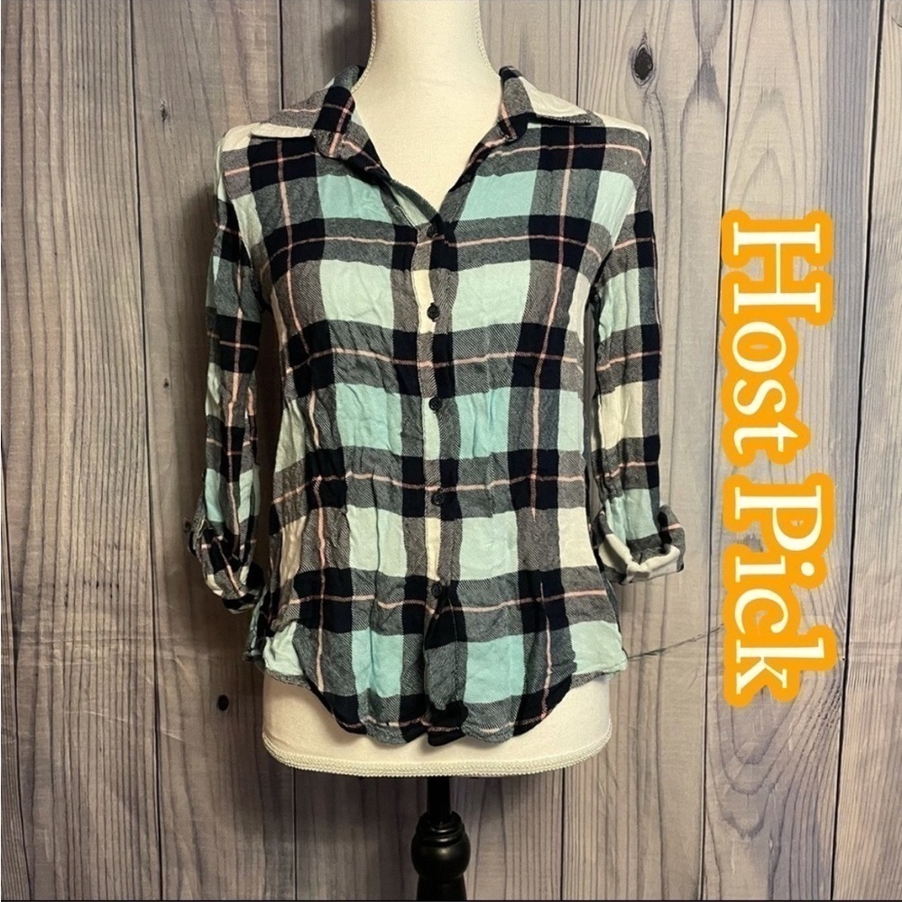 ✅HOST Pick✅ No Boundaries Flannel Shirt, Small (3-5)